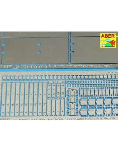 Side skirts for Panther A/D, 1/25 - Aber Models 25019