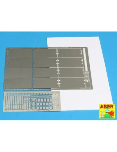 [NO_DESC] Side skirts for Panther A/D, 1/25 - Aber Models 25019