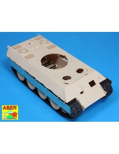 Side skirts for Panther A/D, 1/25 - Aber Models 25019