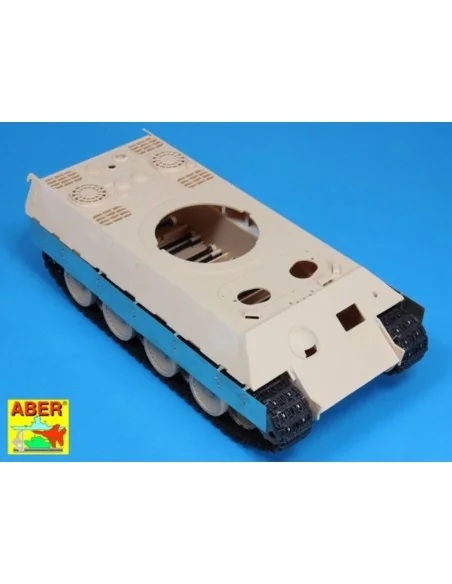 Side skirts for Panther A/D, 1/25 - Aber Models 25019