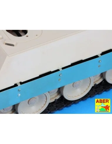 Side skirts for Panther A/D, 1/25 - Aber Models 25019