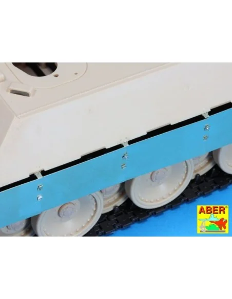 [NO_DESC] Side skirts for Panther A/D, 1/25 - Aber Models 25019