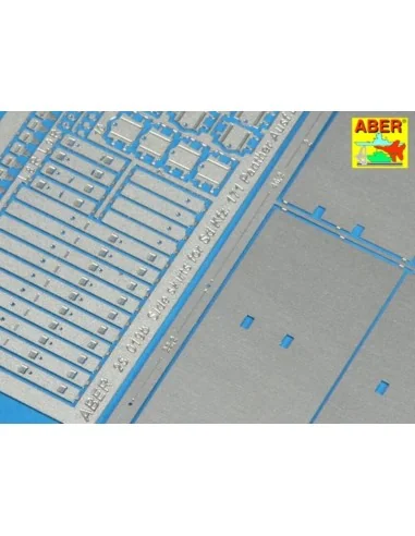 Side skirts for Panther A/D, 1/25 - Aber Models 25019