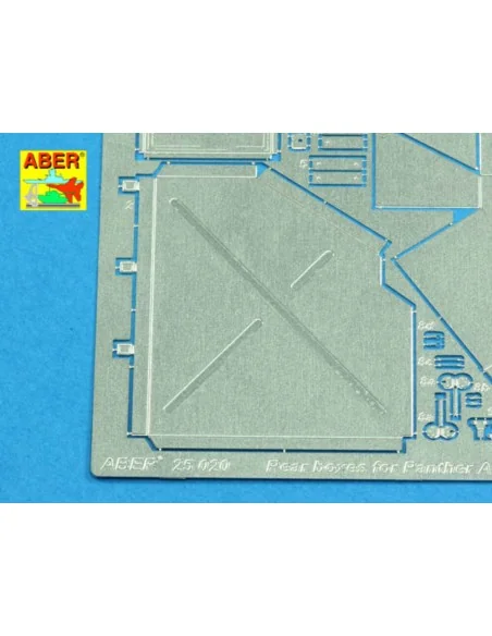 Rear boxes for (Sd.Kfz. 171) Panther Ausf.A, 1/25 - Aber Models 25020