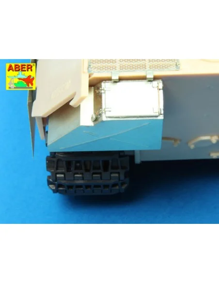 Rear boxes for (Sd.Kfz. 171) Panther Ausf.A, 1/25 - Aber Models 25020