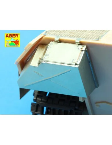 Rear boxes for (Sd.Kfz. 171) Panther Ausf.A, 1/25 - Aber Models 25020