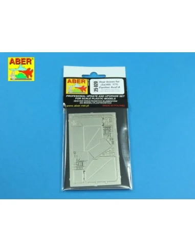 [NO_DESC] Rear boxes for (Sd.Kfz. 171) Panther Ausf.A, 1/25 - Aber ...