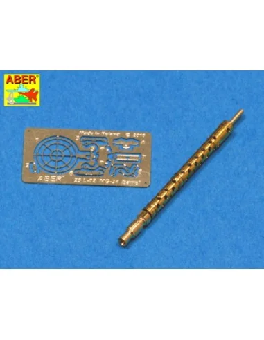 MG34 barrel, 1/25 - Aber Models 25 L-02
