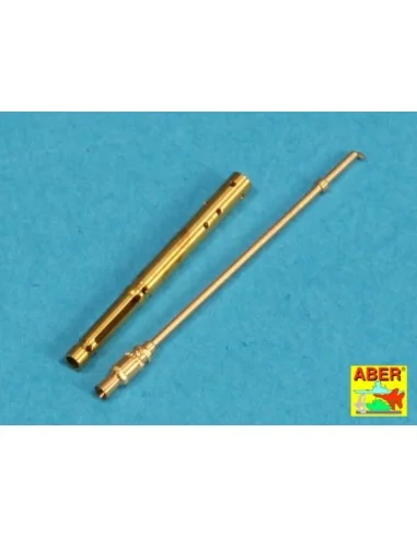 Barrel for German tank MG 34, 1/25 - Aber Models 25 L-03