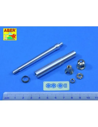 German 88 mm KwK 36 L/56 Tiger I Early Barrel, 1/25 - Aber Models 2...