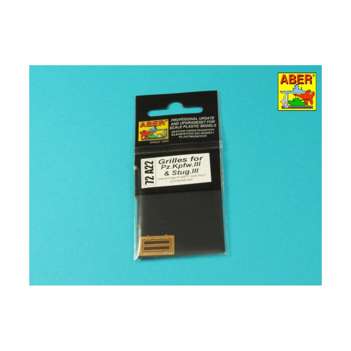 Grilles for Pz.Kpfw. III &Stug III, 1/72 - Aber Models 72 A22