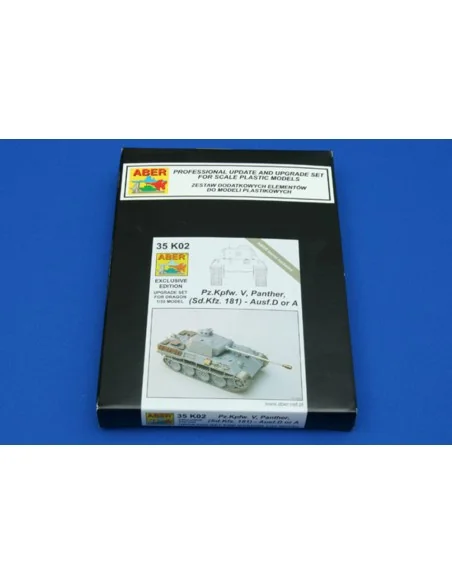 Pz.Kpfw. V Ausf.D&A (Sd.Kfz. 171) Panther, 1/35 - Aber Models 35 K02