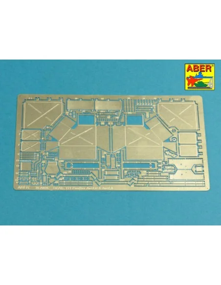 Pz.Kpfw. V Ausf.D&A (Sd.Kfz. 171) Panther, 1/35 - Aber Models 35 K02