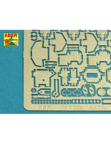 Pz.Kpfw. V Ausf.D&A (Sd.Kfz. 171) Panther, 1/35 - Aber Models 35 K02