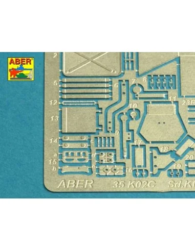 Pz.Kpfw. V Ausf.D&A (Sd.Kfz. 171) Panther, 1/35 - Aber Models 35 K02