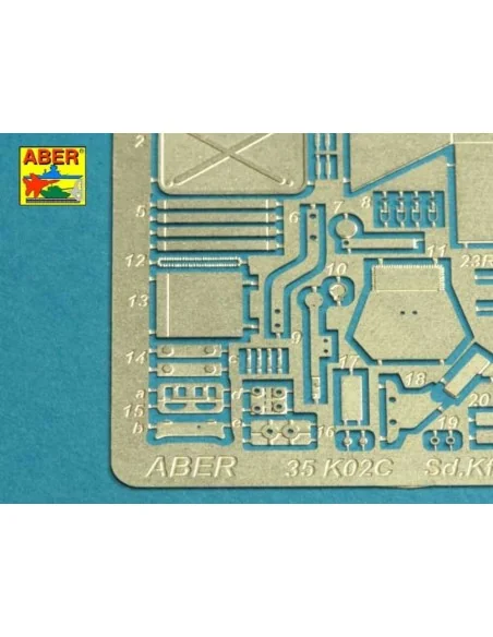Pz.Kpfw. V Ausf.D&A (Sd.Kfz. 171) Panther, 1/35 - Aber Models 35 K02