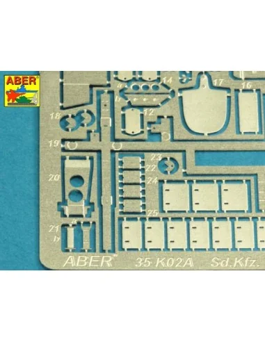 Pz.Kpfw. V Ausf.D&A (Sd.Kfz. 171) Panther, 1/35 - Aber Models 35 K02