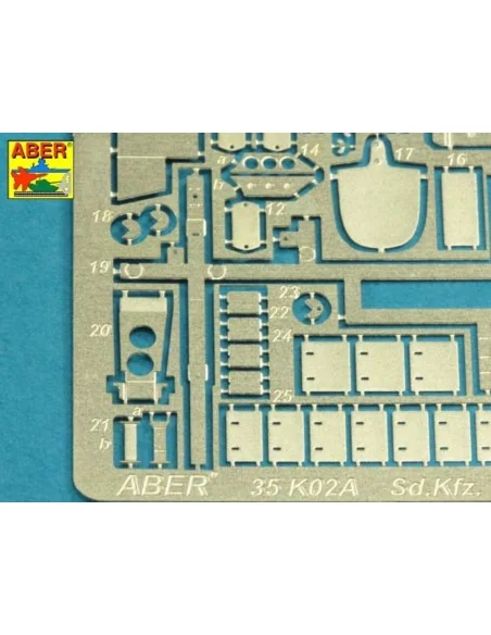 Pz.Kpfw. V Ausf.D&A (Sd.Kfz. 171) Panther, 1/35 - Aber Models 35 K02