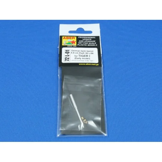 8,8cm Kwk 36 for Tiger I - Aber Models 72 L-01