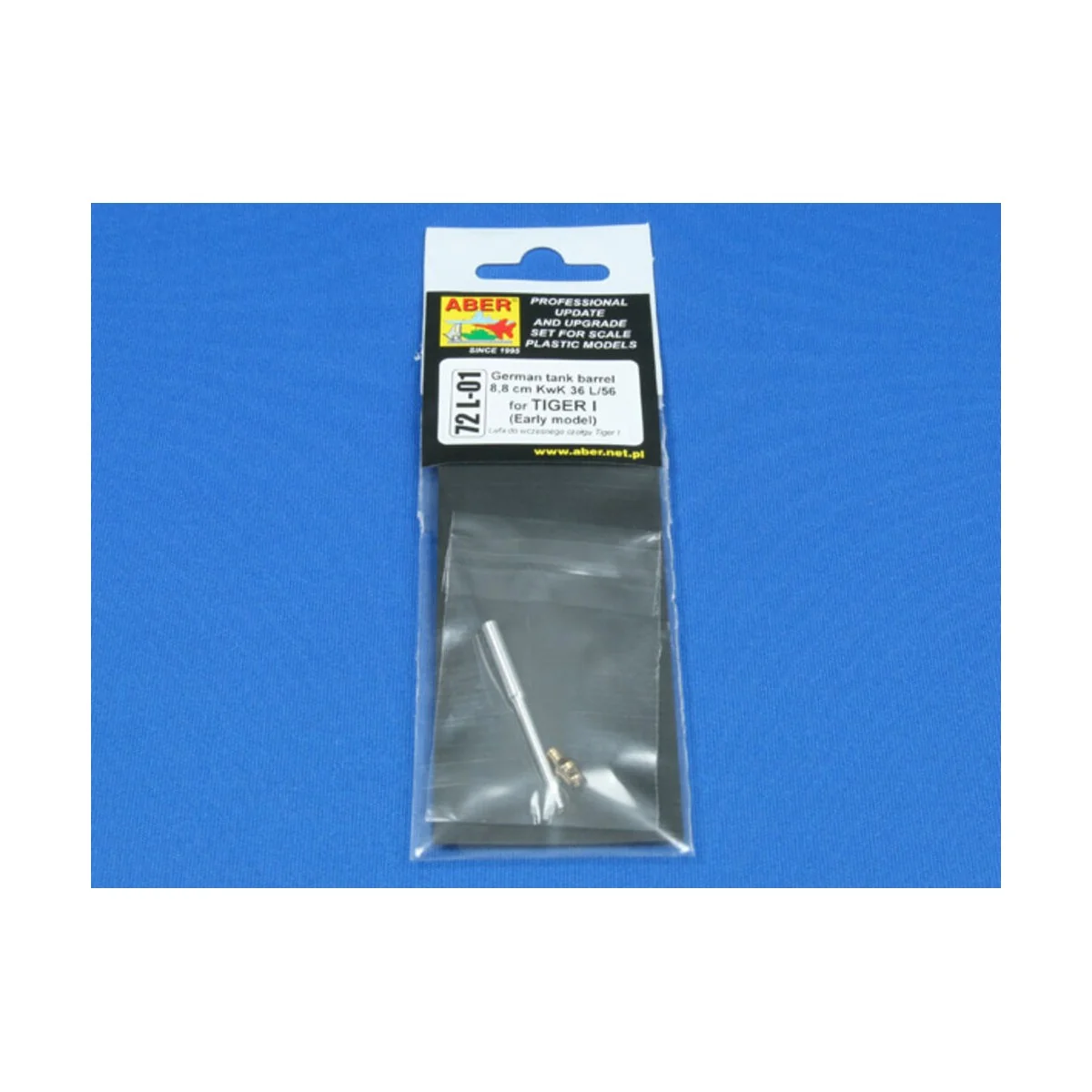 8, 8cm Kwk 36 for Tiger I, 1/72 - Aber Models 72 L-01