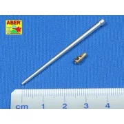 7, 5cm KwK 42L/70 German tank barrel for Panther, 1/72 - Aber Model...