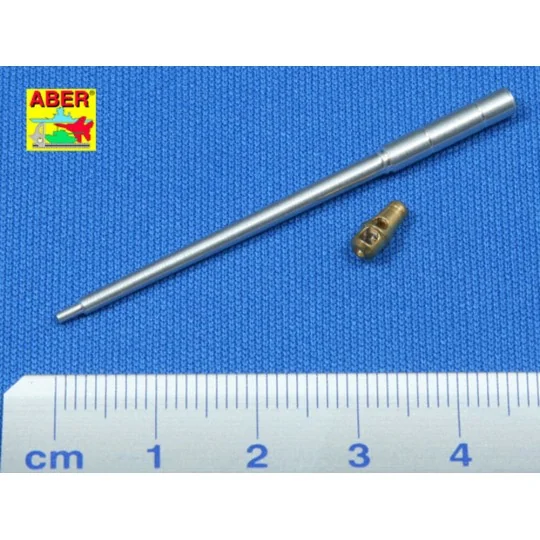 8, 80cm KwK 43L/70 German tank barrel for Tiger II, 1/72 - Aber Mod...