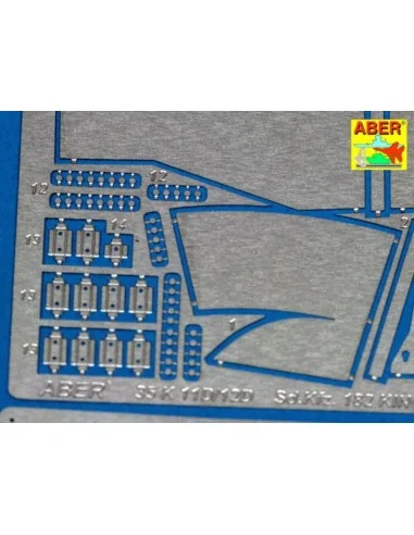 King Tiger Henschel, 1/35 - Aber Models 35 K12