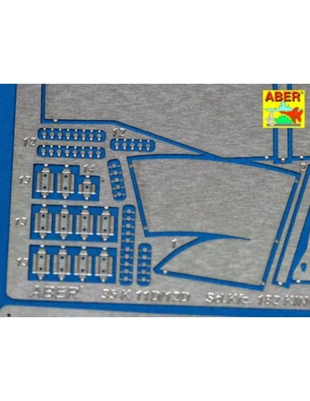 King Tiger Henschel, 1/35 - Aber Models 35 K12