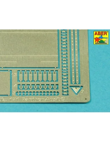 Pz.Kpfw. V Ausf.G (i.Kfz.171) Panter (Tamiya), 1/35 - Aber Models 3...
