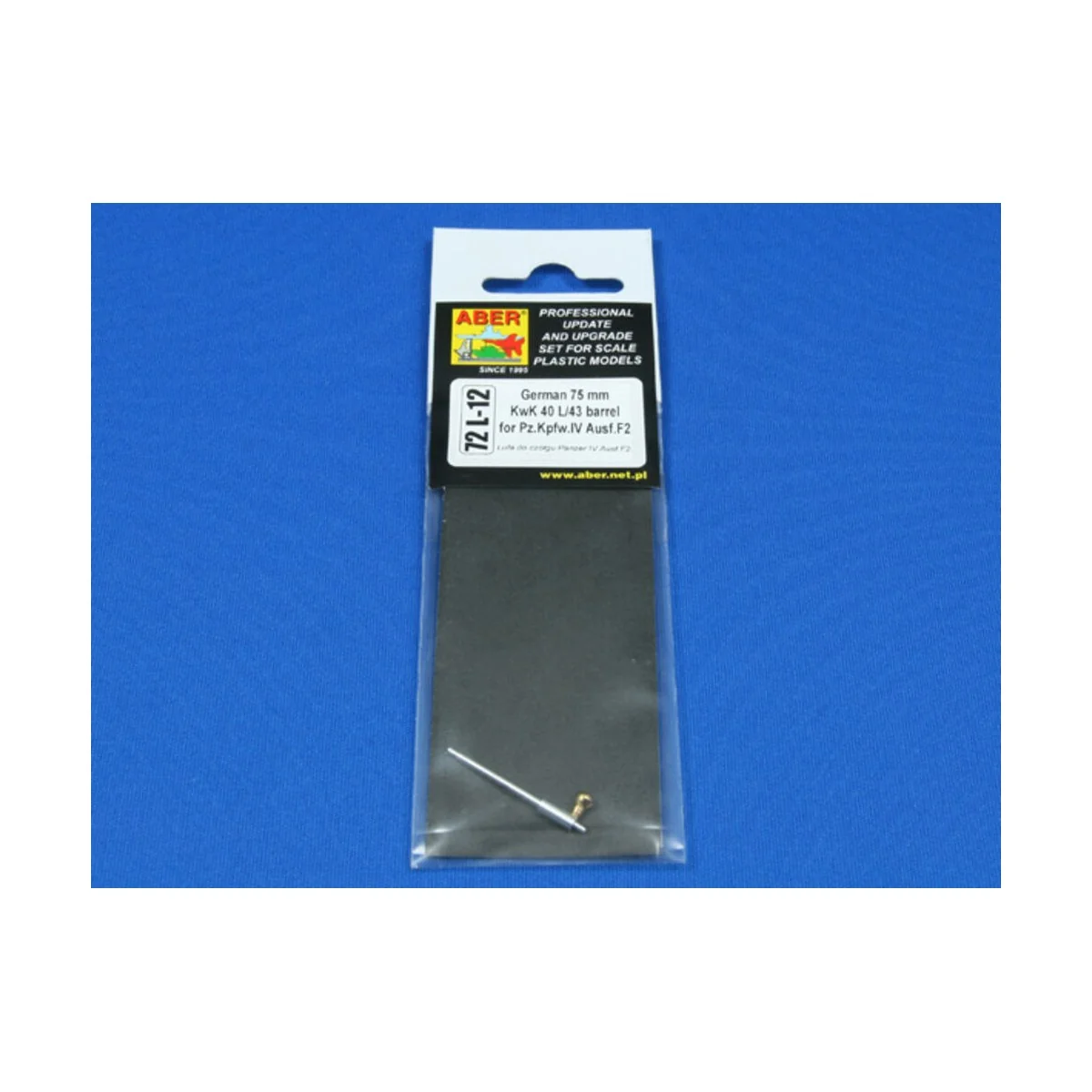 German 75 mm KwK 40 L/43 barrel for Pz.Kpfw. IV, Ausf F2 - Aber Mod...