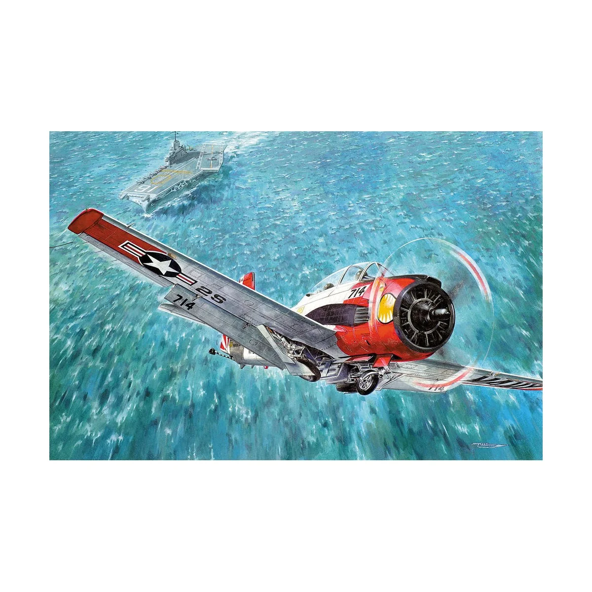 North American T-28C Trojan, 1/48 - Roden 451 North American T-28C Trojan, 1/48 - Roden 451