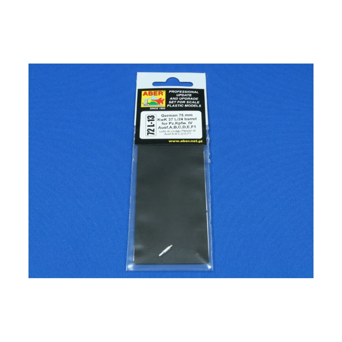 German barrel for Panzer IV Ausf.A,B,C,D,E,F1 - Aber Models 72 L-13