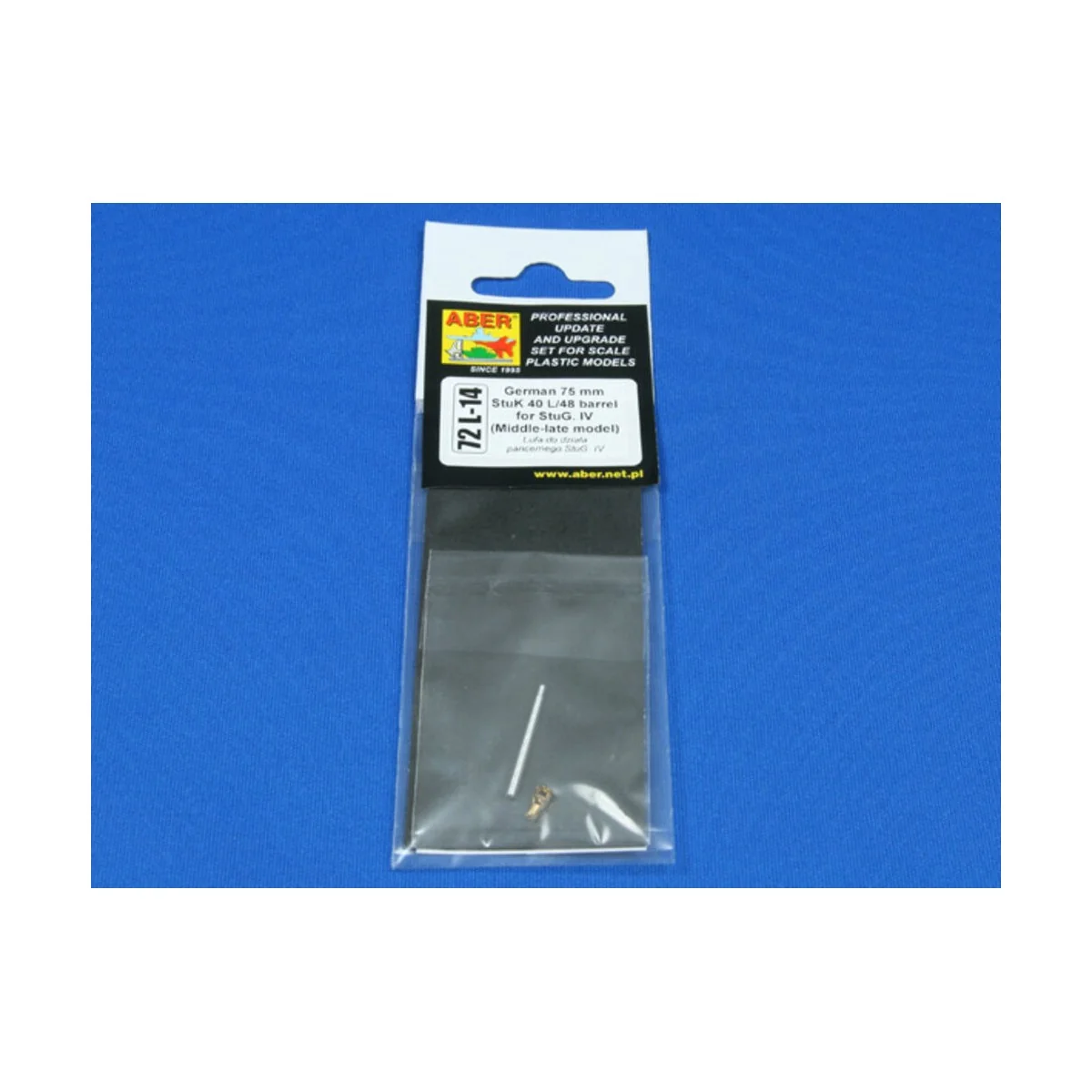 German barrel for Stug. IV - Aber Models 72 L-14