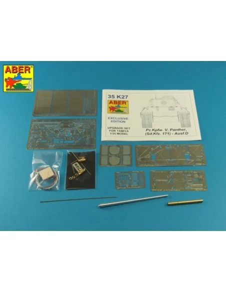 Pz.Kpfw. V Ausf.D ( i.Kfz.171) Panther, 1/35 - Aber Models 35 K27