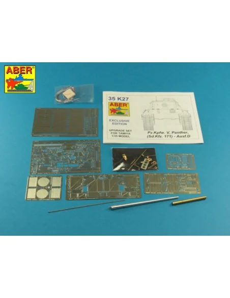 Pz.Kpfw. V Ausf.D ( i.Kfz.171) Panther, 1/35 - Aber Models 35 K27