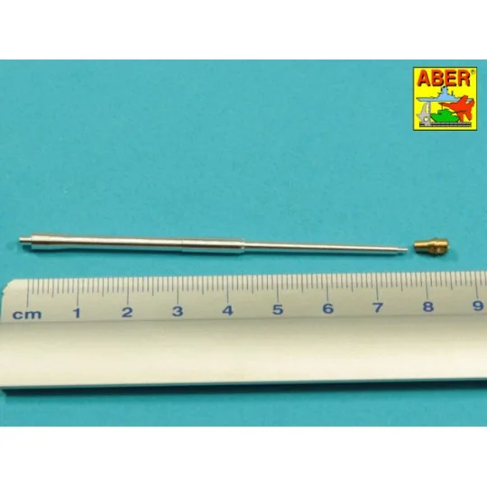 German PaK43/1 gun barrel for Nashorn, 1/72 - Aber Models 72 L-17
