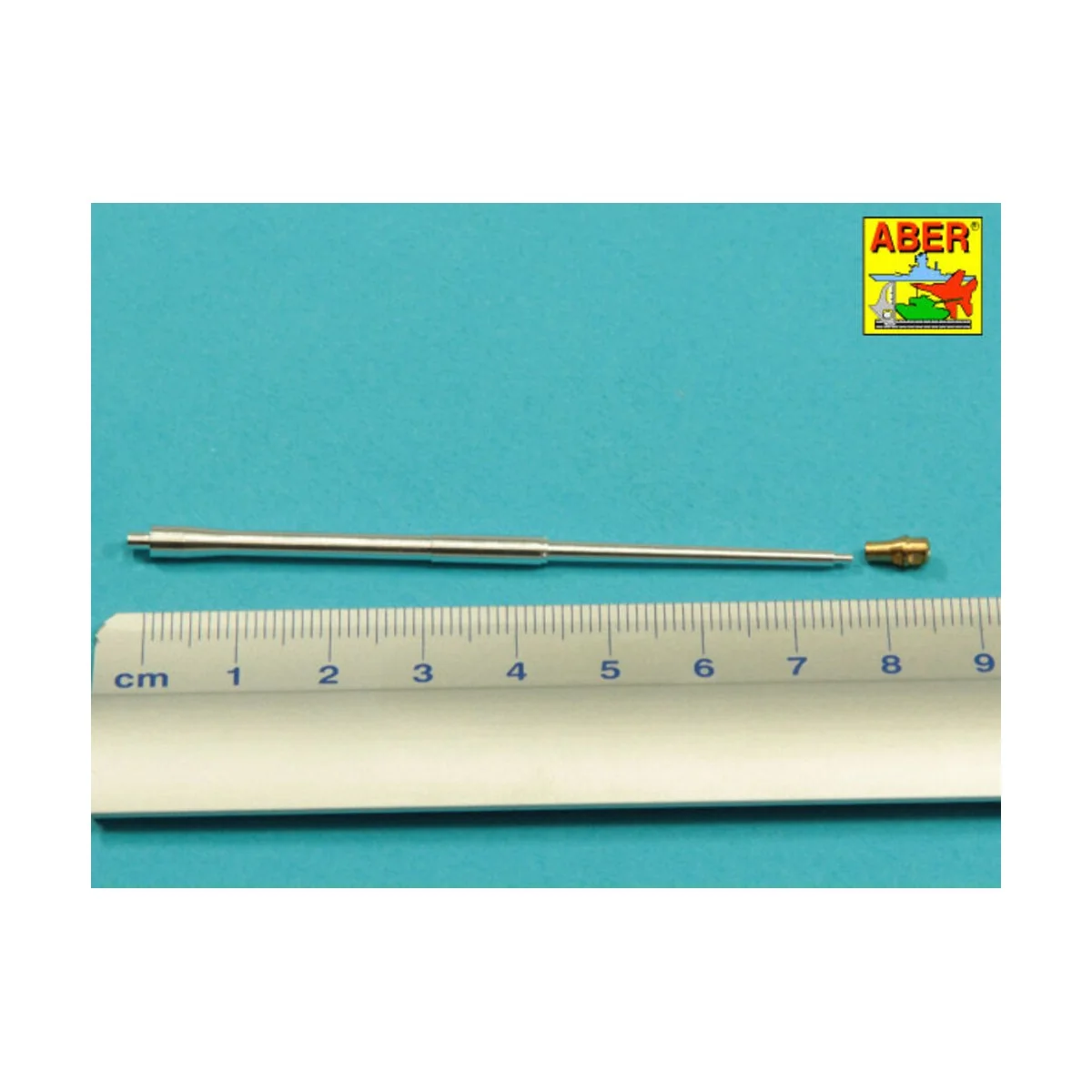 German PaK43/1 gun barrel for Nashorn, 1/72 - Aber Models 72 L-17