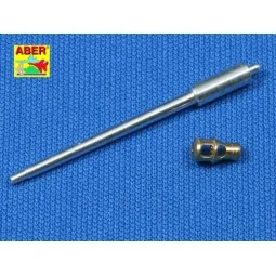 German gun barrel for Pz.Kpfw IV. Ausf, H, 1/72 - Aber Models 72 L-20