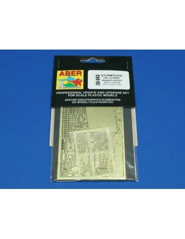 [NO_DESC] Sturmtiger (part 1-exterior), 1/35 - Aber Models 35043
