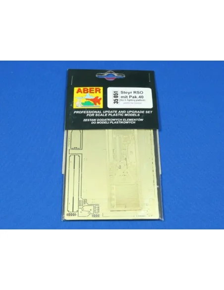 Steyr RSO mit Pak.40 vol.3 (fighting platform), 1/35 - Aber Models ...