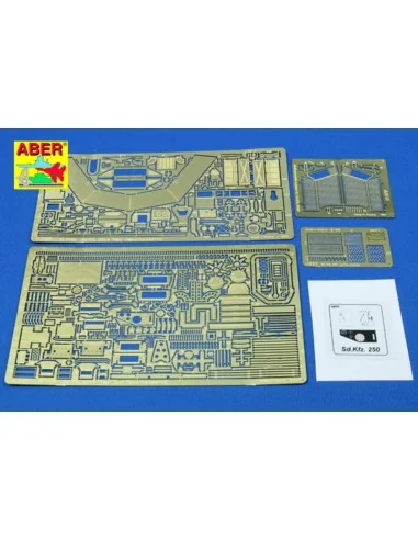 [NO_DESC] Sd.Kfz.250/8 Neu 2cm Recon, 1/35 - Aber Models 35075