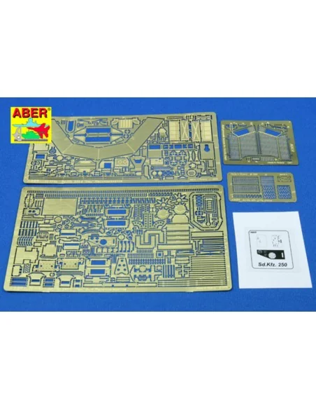Sd.Kfz.250/8 Neu 2cm Recon, 1/35 - Aber Models 35075