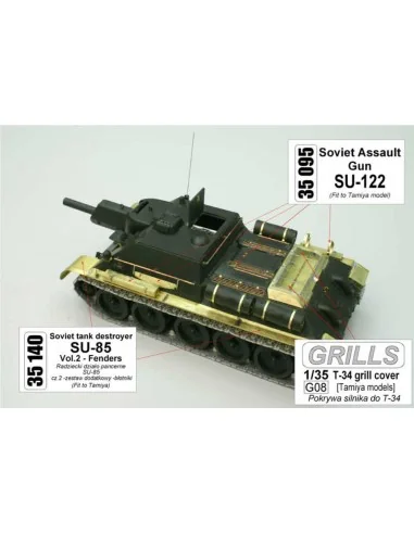 Russian Tank Destroyer SU-122, 1/35 - Aber Models 35095