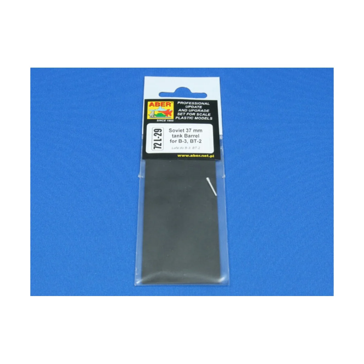 Soviet tank barrel for B-3, BT-2, 1/72 - Aber Models 72 L-29