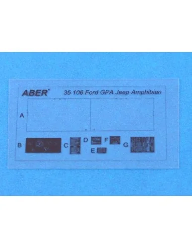 [NO_DESC] Ford GPA Amphibian Jeep, 1/35 - Aber Models 35106