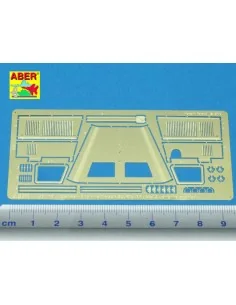 Sd.Kfz.11-Vol.2-additional set-engine overlay, 1/35 - Aber Models 3... 2