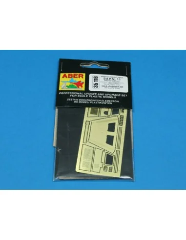 Sd.Kfz.11-Vol.2-additional set-engine overlay, 1/35 - Aber Models 3...