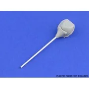 German 75mm Pak 42L/70 gun barrel Jagdpanzer IV - Aber Models 72 L-31