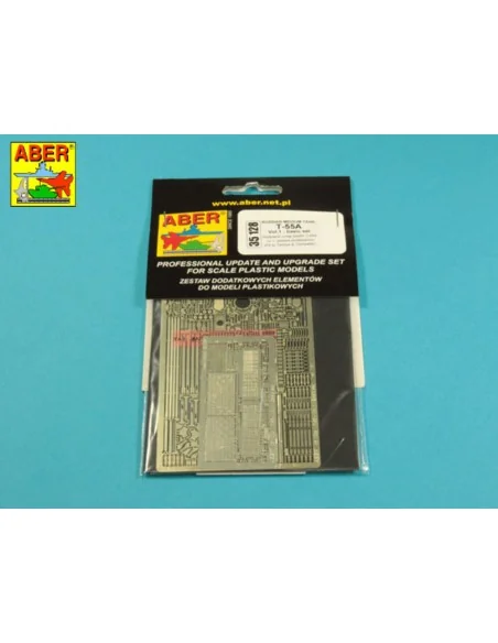 Russian Medium Tank T-55A vol.1 - basic set, 1/35 - Aber Models 35128
