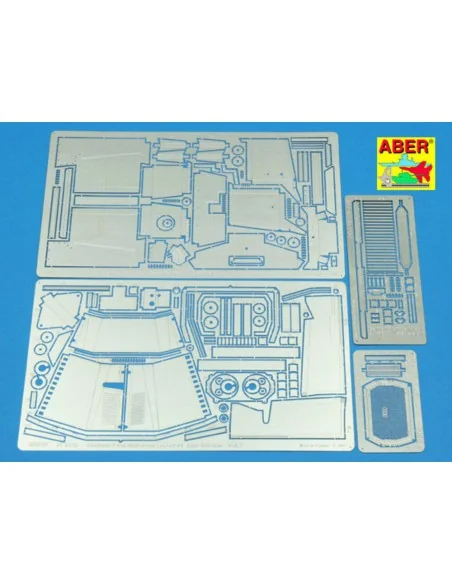 German 3 ton Half track Sd.Kfz. 11 late - vol. 2 - Fenders @ Engine...
